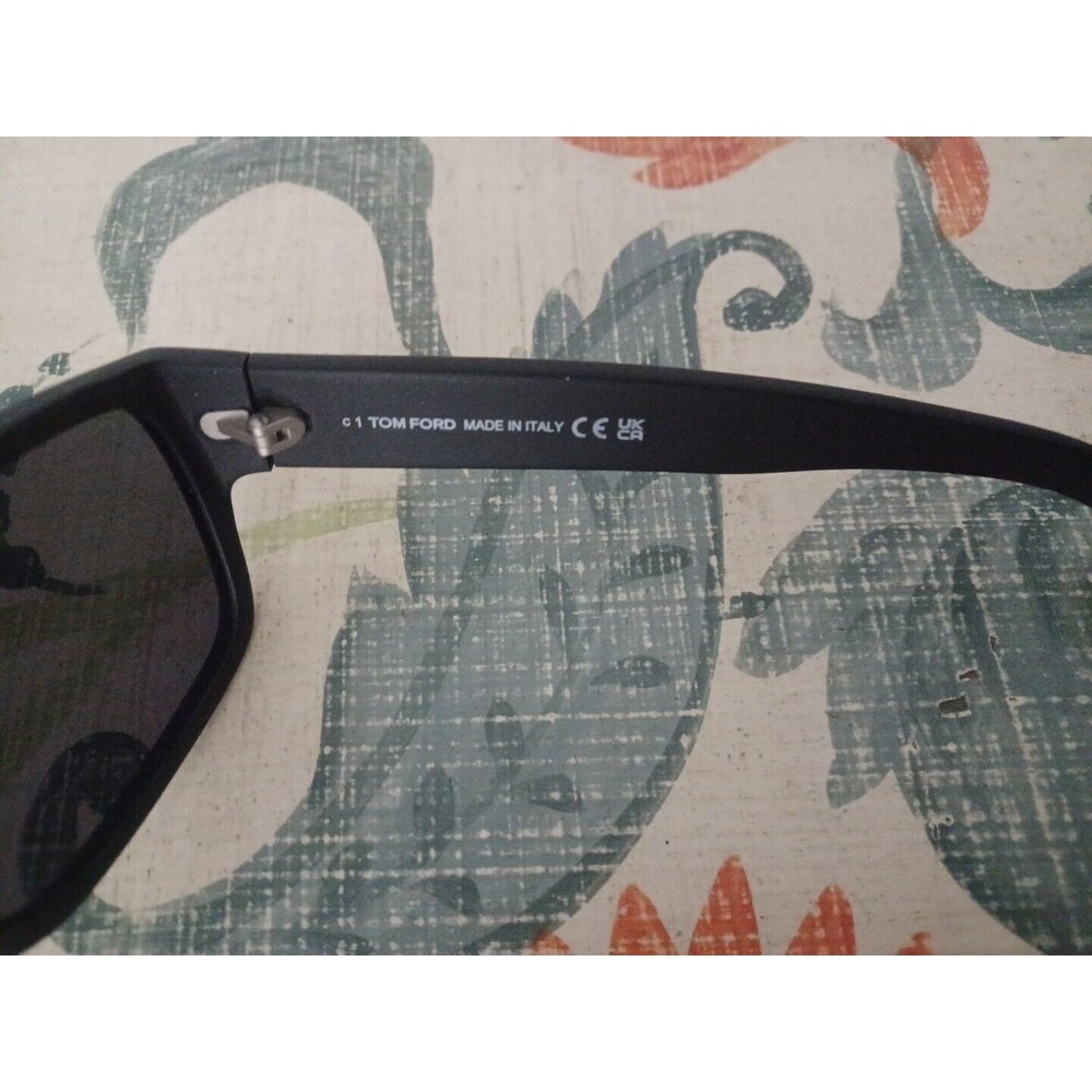 TOM FORD Mason TF445 02D Poralized 58.17 140 *3P Sunglasses Matt Black - Picture 8 of 9